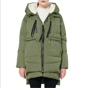 Orolay Women's Thickened Hooded Down Jacket - Med